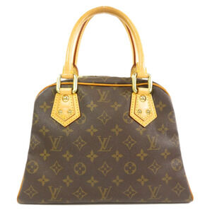 Louis Vuitton Manhattan Boston Bag Canvas Monogram